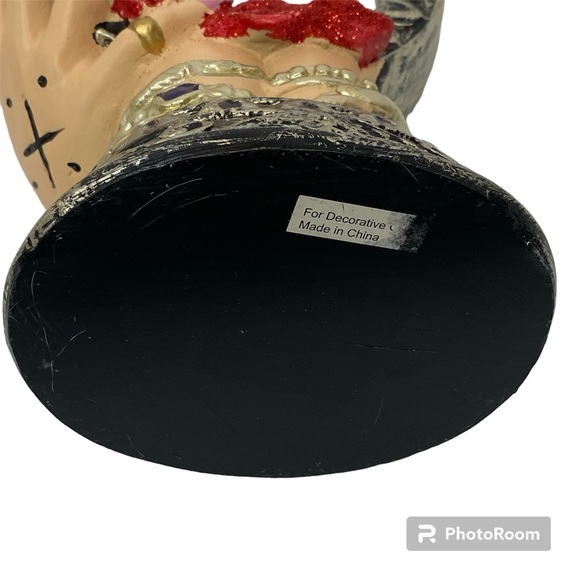 Fortune teller mirror with red roses oddity hallows Eve - Picture 10 of 12